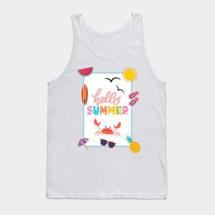 Hello summer Tank Top